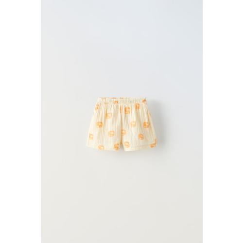 PALM TREE PRINT SHORTS