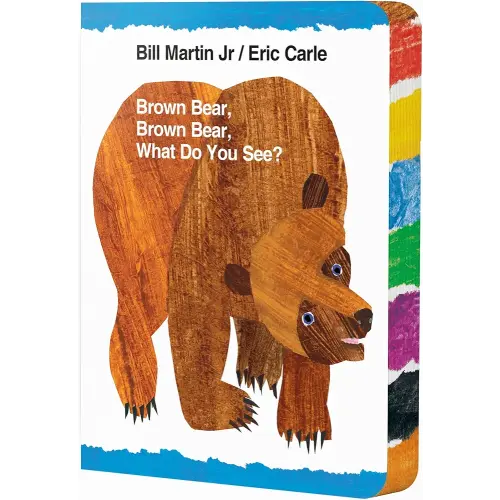 Brown Bear, Brown Bear, What Do You See?: Stamped Edges Special Edition: Classic Board Book with Stamped Edges (Brown Bear and Friends)