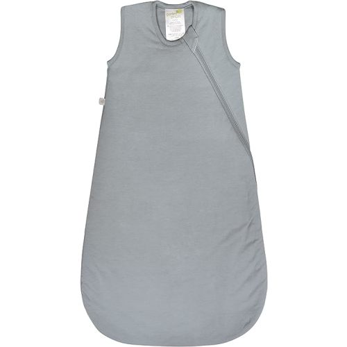 Perlimpinpin All-Season Bamboo Sleep Sack - Canada’s Favorite – Neutral Design and Breathable Fabric - 1 TOG - (6-18 Months)