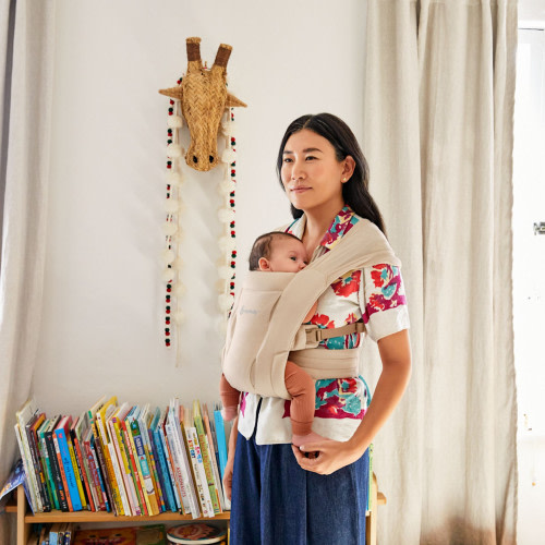 Ergobaby Embrace Soft Air Mesh Carrier - Cream