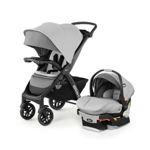 Chicco Bravo Le Trio Travel System - Gray