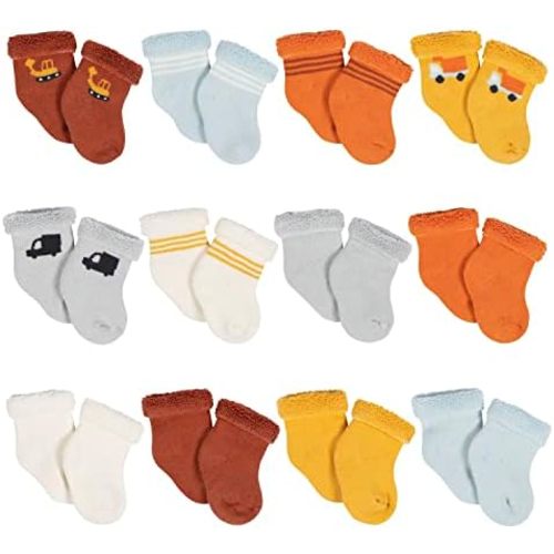 Gerber Baby 12-pair Sock Bundle