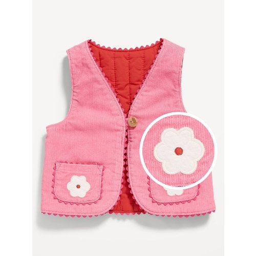 Embroidered Corduroy Vest for Baby | Old Navy