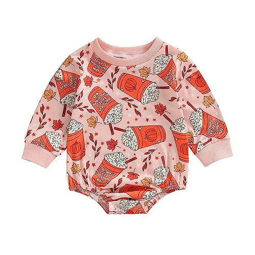 FOCUSNORM St. Patrick Toddler Baby Girl Outfit Nweborn Infant Clothes Long Sleeve Sweatshirt Romper Cute Crewneck Onesie