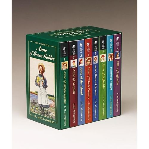 Anne of Green Gables, Complete 8-Book Box Set Mass Market Paperback – Box set, October 1, 1990