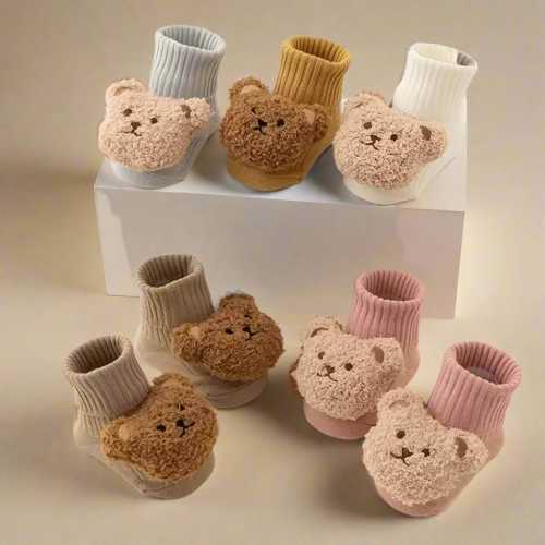 Bear Baby Socks, Baby Socks, Bear Socks, Animal Socks, Toddler Socks, Baby Gift, Cute Gift, Boy Socks, Girl Socks, Children Socks, Kid Gift