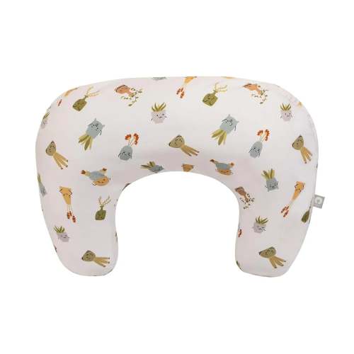 Boppy Ergonomic Nursing Pillow - Tan Happy Houseplants