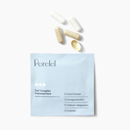 Perelel 3rd Trimester Pack - Prenatal Vitamins & Supplements - 30