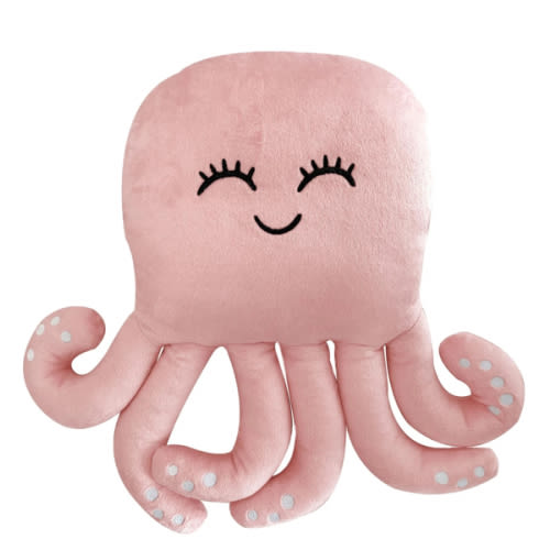 Tiny Dreamers Bubbly Octopus Plush Pillow, 14"