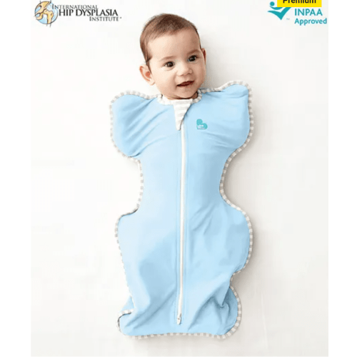 AED 109 (NOT 109 USD) Love to Dream Stage 1 Swaddle UP Lite 0.2 TOG Newborn - Secure Zip-Up Baby Swaddle, Light Blue Online in UAE, Buy at Best Price from FirstCry.ae - 5f812ae940cb4