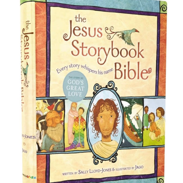 The Jesus Storybook Bible: Every Story Whispers His Name (Illustrated Bible Stories for Kids Ages 3–12 That Point Every Story Back to Jesus)