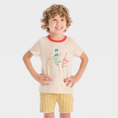 Toddler Boys' Short Sleeve Graphic T-Shirt - Cat & Jack™ Light Green