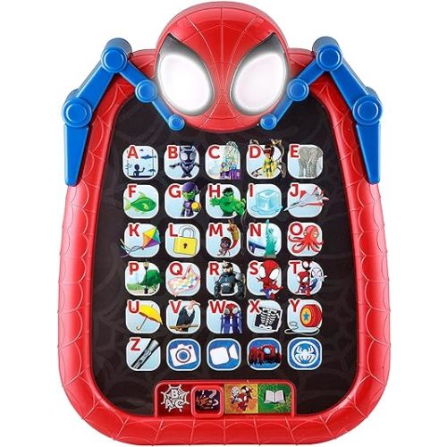 ekids Spidey and His Amazing Friends Kids Tablet for Preschool, Tablet with Educational Games and ABC Learning for Toddlers Aged 3 and Up