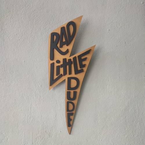 Rad Little Dude Wall Art | Rad Little Dude Wall Sculpture | Rad Little Dude Wall Hanging | Kids Bedroom | boho decorations | cool kids decor