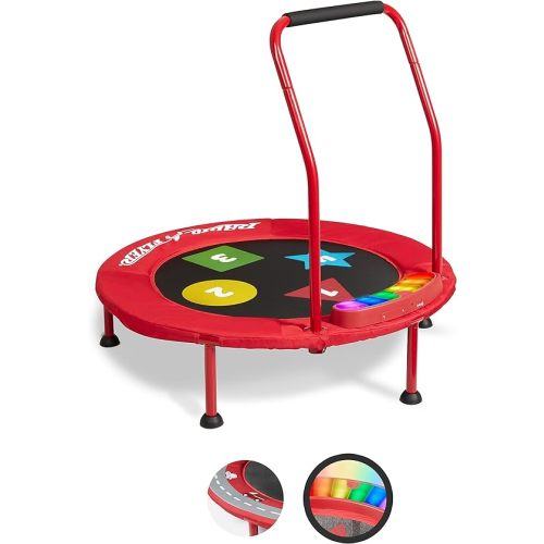 Radio Flyer 2-in-1 Kids' Trampoline - Game Time Trampoline