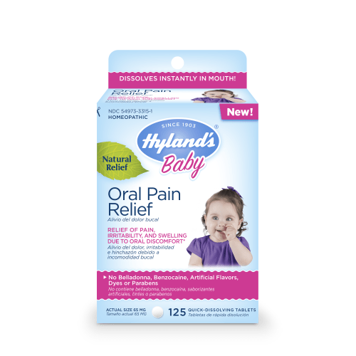 Hyland's Baby Oral Pain Relief, 125 tablets