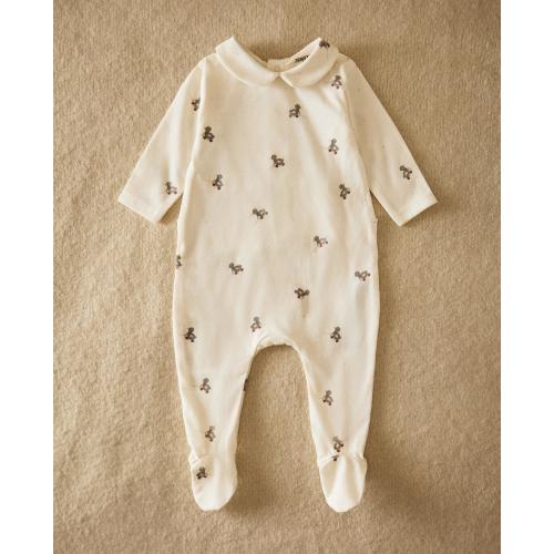 BABY'S DUCK FOOTED ROMPER | Zara Home United States of America