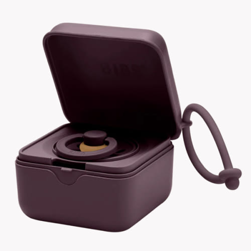 Pacifier Box - Plum