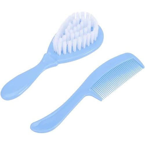 SUPVOX Baby Baby Massage Comb Hair Brush and Comb Set Hairbrush with Bristles for Newborn Infant Hair Brush Toddlers Baby Head Massager