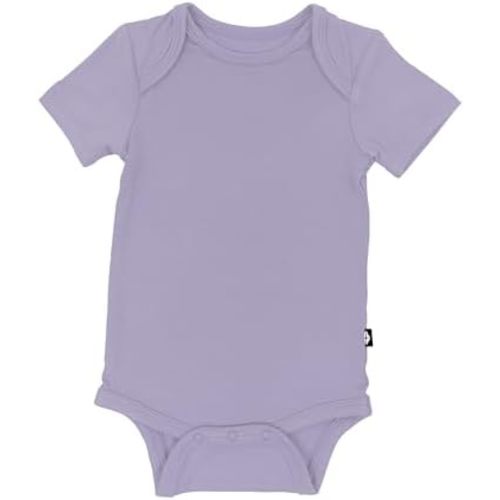 KYTE BABY Short Sleeve Unisex Baby Bodysuits, Rayon Made From Bamboo Material