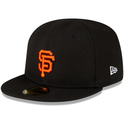 Infant San Francisco Giants New Era Black My First 59FIFTY Fitted Hat
