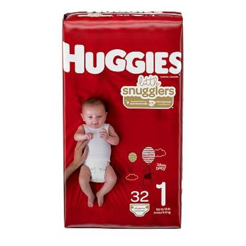 Huggies Babywear® Little Snugglers Baby Diapers Sizes NB-2