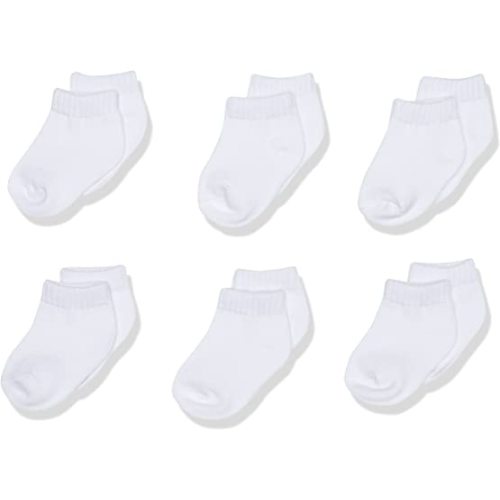 Luvable Friends Unisex Baby Newborn and Baby Socks Set