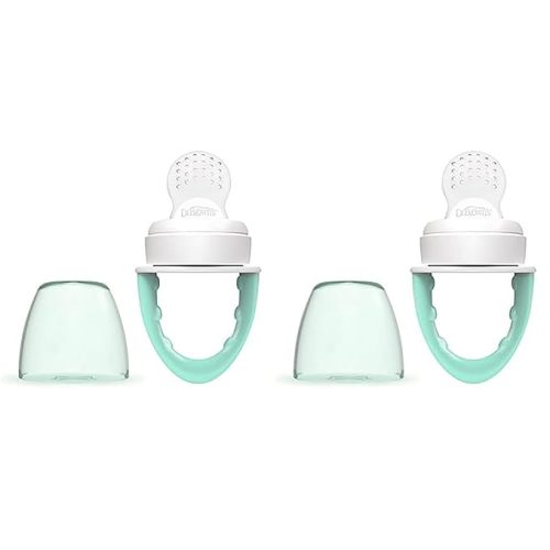 Dr. Brown's Fresh Firsts Silicone Feeder, Mint, One Size (Pack of 2)