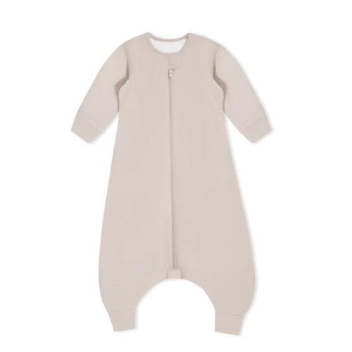 Organic Cotton & Camel Wool Long Sleeve Sleep Sack With Legs 1.0 TOG - Dusty Pink