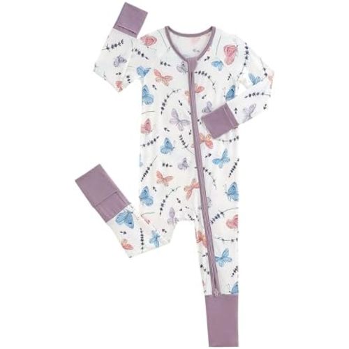 Baby Boys Girls Footless Pajamas - Viscose from Bamboo Zippy Pjs Sleep 'N Play - Infant One Piece Romper - 0-24 Months