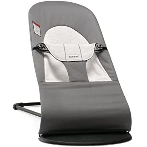 BabyBjörn Bouncer Balance Soft, Cotton/Jersey, Dark Gray/Gray (005084US)