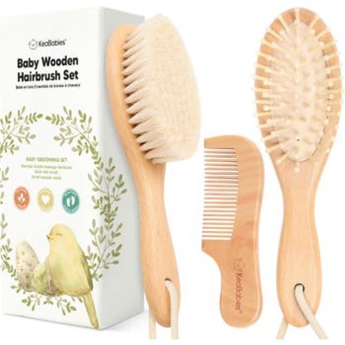 Baby Hair Brush and Comb Set