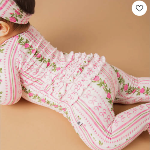 Bowquet of Roses Convertible Ruffle Romper