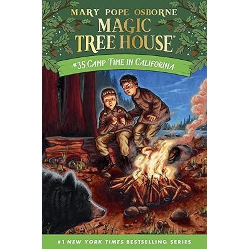 Camp Time in California (Magic Tree House)