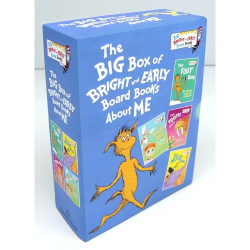 The Big Boxed Set of Bright and Early Board Books About Me: The Foot Book; The Eye Book; The Tooth Book; The Nose Book (Big Bright & Early Board Book)