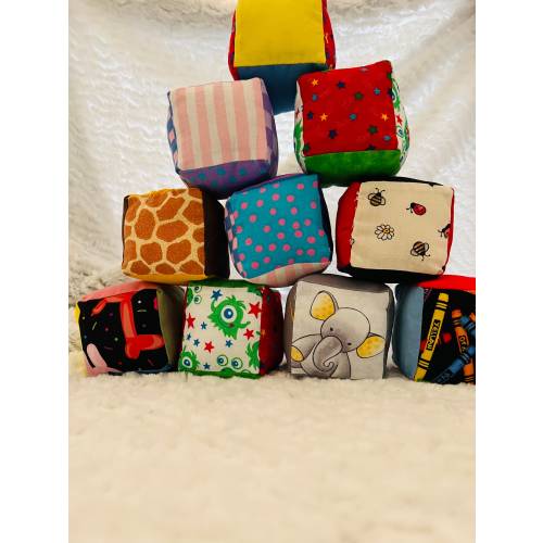 Soft Toy Blocks - Set of 10