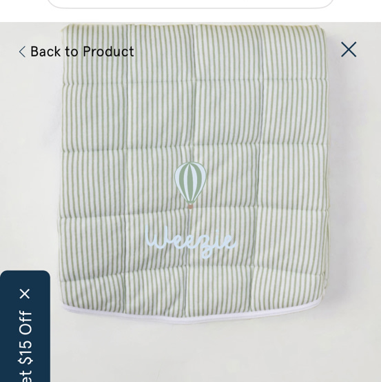 Personalized Tummy Time Mat