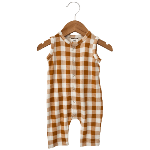 Easy Romper, Tuscany Plaid
