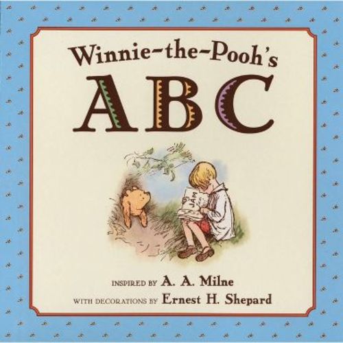 Winnie-The-Pooh's ABC - by A A Milne (Board Book)