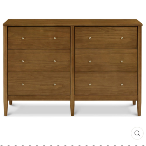 Frem 6-Drawer Dresser - Walnut
