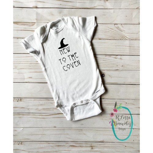 Fun Baby Onesie / Baby Shirt / New to the Coven Shirt / TV - Etsy