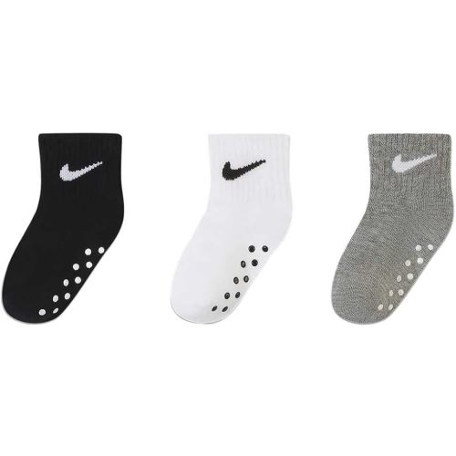 Nike Kids' Toddler Ankle Gripper Socks (3 Pairs)