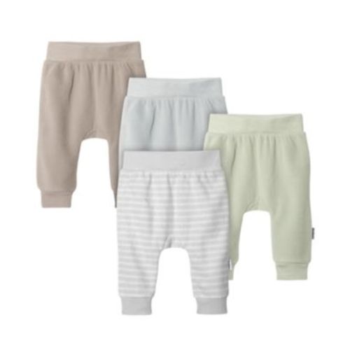 Baby Neutral Fleece Pants, 4-Pack