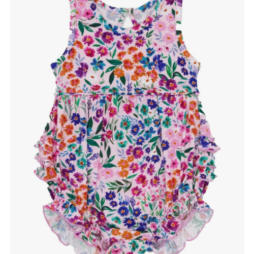 Amazon.com: Little Sleepies Bubble Romper for Girls, Soft Viscose from Bamboo One Piece, Baby Clothes, Sweet Pea, 0-3M: Clothing, Shoes & Jewelry