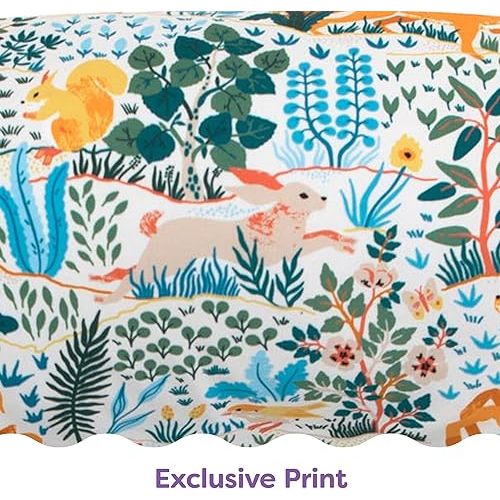 Boppy Nursing Pillow, Colorful Forest Animals, Larger, More Supportive Pillow for Breastfeeding and Bottle Feeding; Firmer Fill, Higher Lift, Larger Area Than Original Nursing Pillow; JPMA Certified