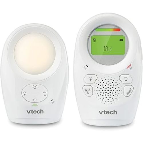 VTech DM1211 DM1211 Digital Audio Baby Monitor with Enhanced Range (1 Parent Unit) White