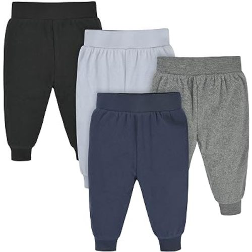 Gerber Baby Boys 4-Pack Microfleece Sweatpants