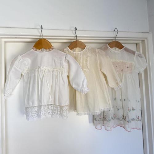 Set of vintage girls tops and dress
Dress is sheer...