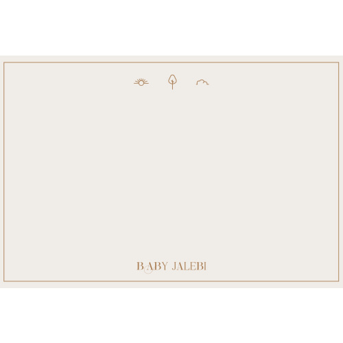 The Oval - Picture Perfect Gift Box - Ecru – Baby Jalebi Global