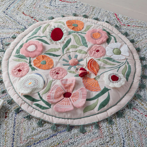 Floral Garden Baby Activity Play Mat